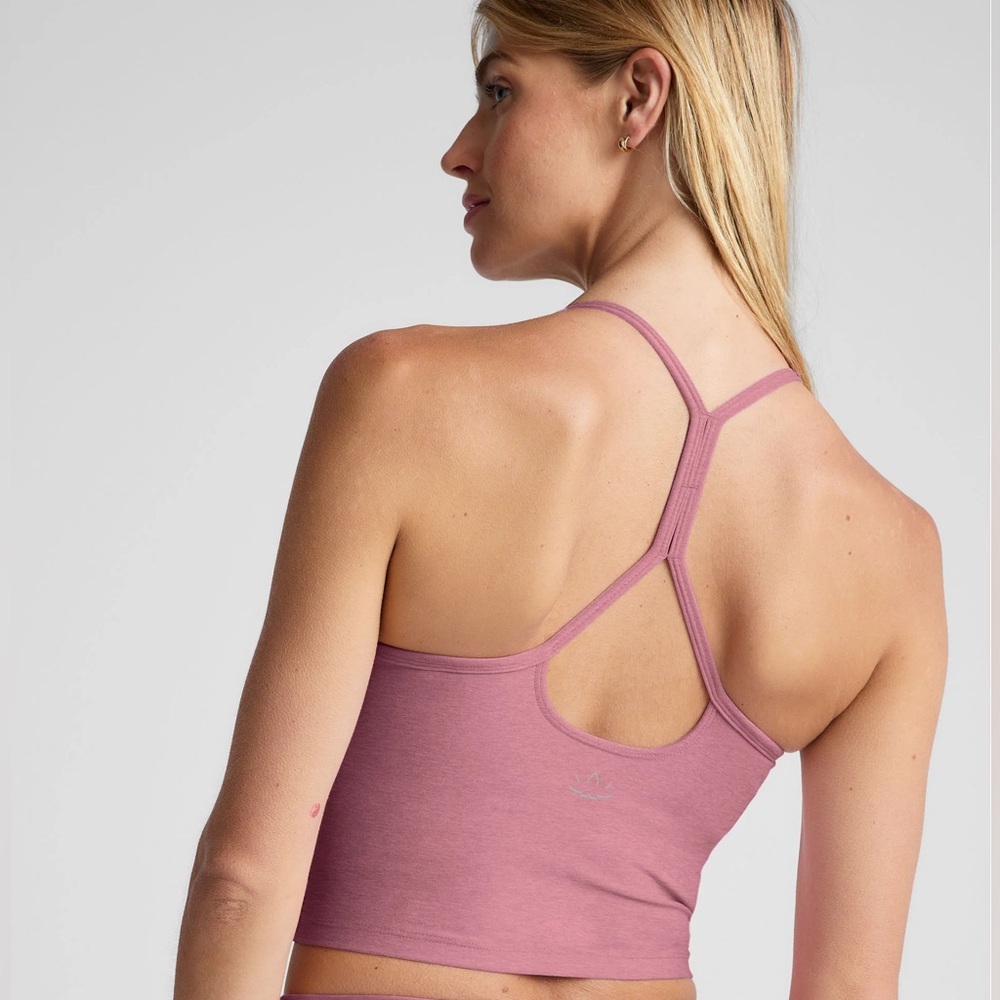 Spacedye Slim Racerback Cropped Tank